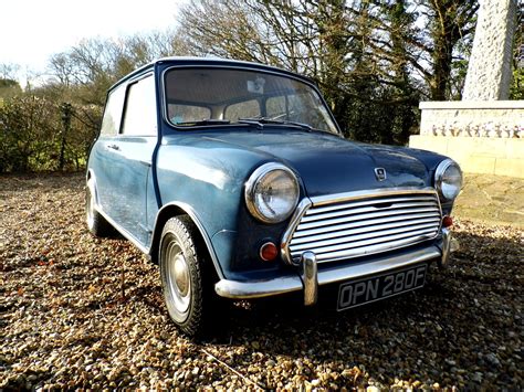 1968 Morris Mini Cooper Mk II In Island Blue Gc Minis