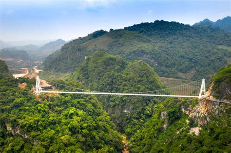 Bridge above Valley in Mountains · Free Stock Photo