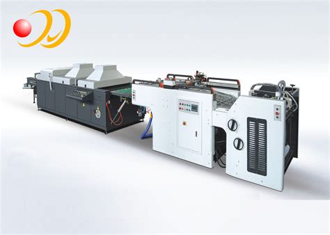 Fully Automatic Spot UV Coating Machine Thick Thin Cylinder Screen