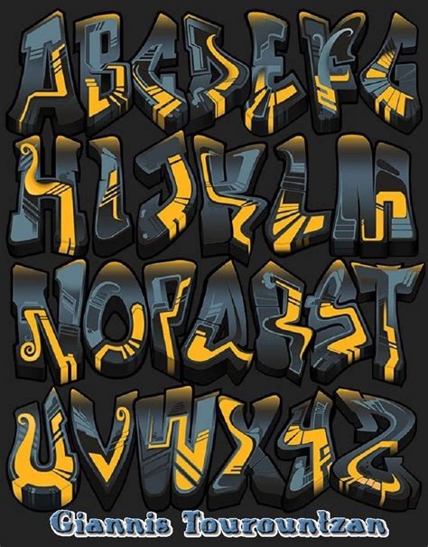 Pin By Giannis Tourountzan On Graffiti Graffiti Alphabet