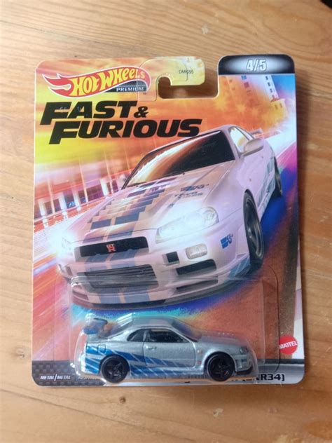 Premium Hot Wheels Fast The Furious R34 Hobbies Toys Toys Games On Carousell