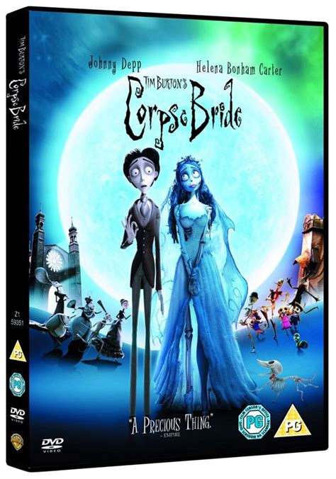 Corpse Bride Dvd 2005 Movie Tim Burton Film Hmv Store