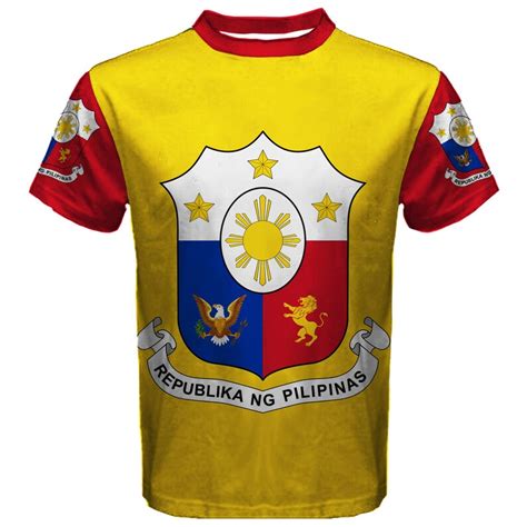 New Philippines Filipino Coat Of Arms Flag Sublimated Etsy