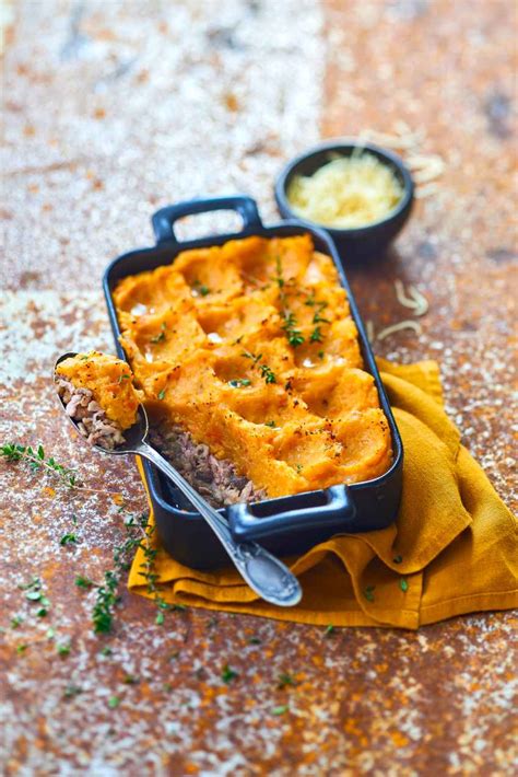 Hachis Parmentier De B Uf Et Veau Au Panais Et Patates Douces