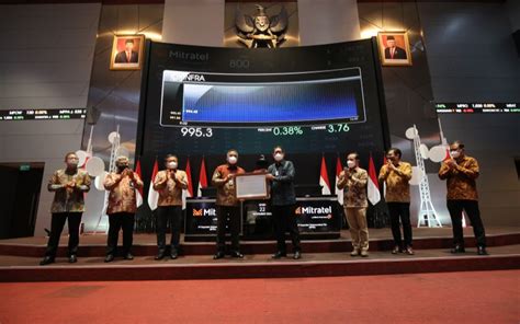 IPO Terbesar Kedua Mitratel Siap Bagi Dividen Sampai Rp966 Miliar