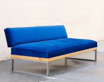 Modern Redwood Sofa Or Daybed Steel Frame Custom Etsy Ireland