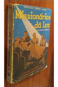 Livro Missionarios Da Luz Francisco Candido Xavier Estante Virtual