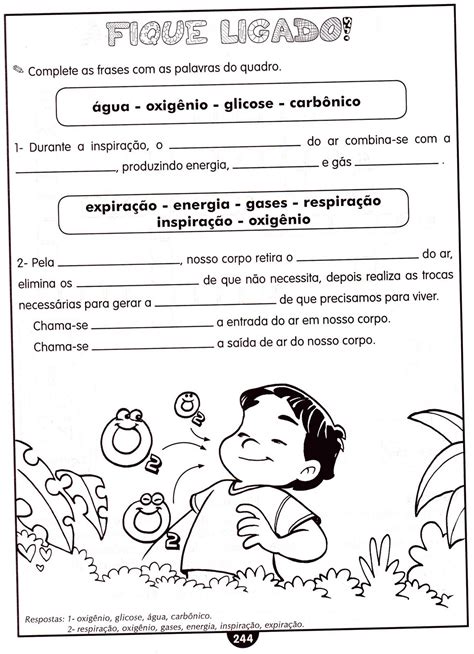 Jornal Ponto Com CiÊncias Ar Atmosfera PressÃo AtmosfÉrica ExercÍcios Atividades Para Imprimir Vi