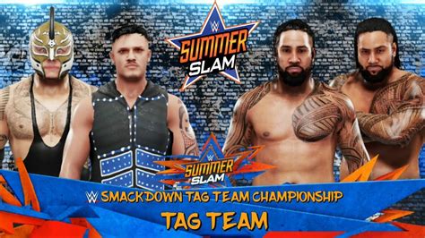 Father Son Vs Twin Brothers The Mysterios Vs The Usos SD Tag Team