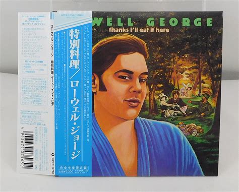 Cd Lowell George Thanks I Ll Eat It Here