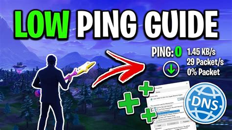 How To Get 0 Ping In Fortnite Chapter 5 Lower Ping Guide Youtube