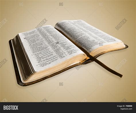 Open Bible Image And Photo Bigstock