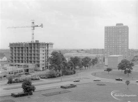 Housing Development At Becontree Heath Taken From Civic Centre