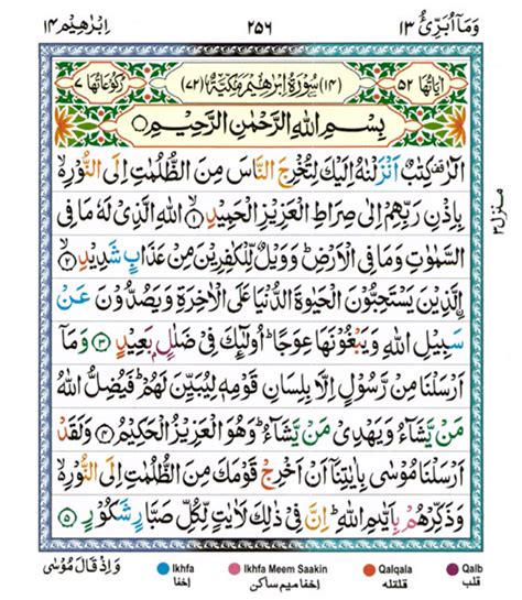 Surah Ibrahim Meri Web