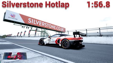 Aston Martin V8 Vantage GT3 Hotlap Setup Silverstone 1 56 870