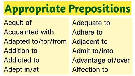 Ssc Cgl English Preposition Preposition In English Grammar Hot Sex