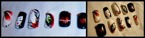 Geisha Nail Art By Mojjamn On Deviantart