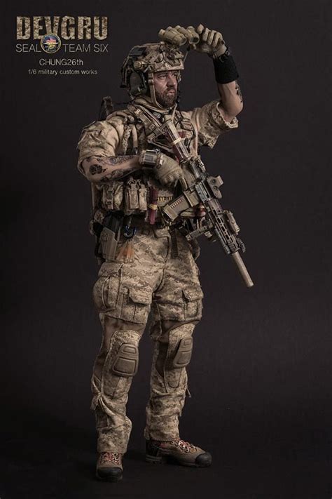 Devgru Seal Team Six Special Forces Gear Military Action Figures