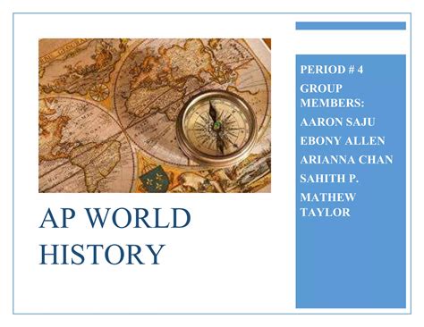 ap world history course at a glance 2
