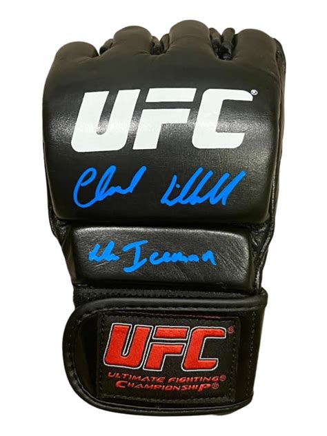 Chuck The Iceman Liddell Signed Ufc Glove Psa Pristine Auction