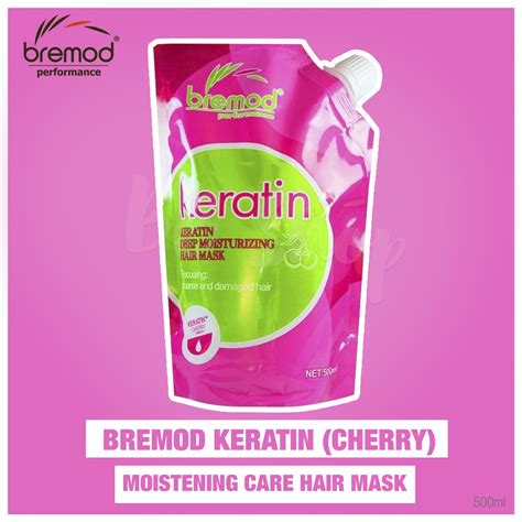 Bremod Keratin Deep Moisturizing Hair Mask Ml Shopee Philippines