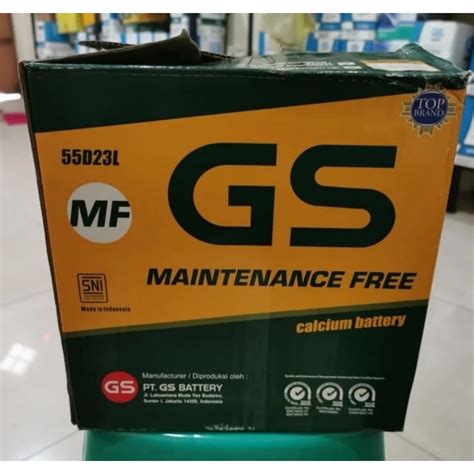 Jual AKI BATERAI KERING GS ASTRA MF 55D23L NISSAN JUKE XTRAIL Shopee