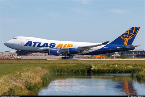 N419MC Atlas Air Boeing 747 48EF Photo By Alexis Boidron ID 1131316