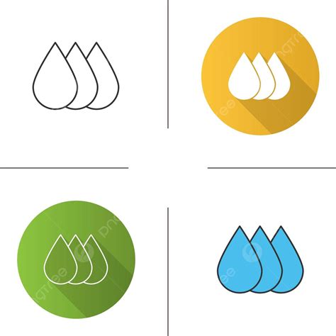 Printer Ink Icon Raindrop Clip Art Aqua Vector Raindrop Clip Art