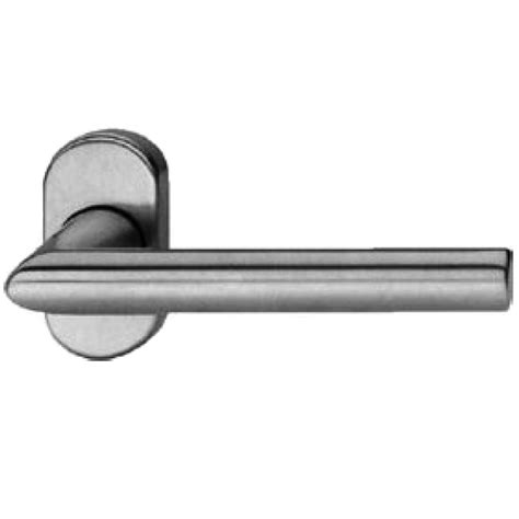 Schuco Door Handle Oval Backplate Round Lever