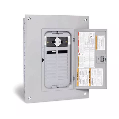 Square D 30 Amp Generator Panel with 18 Spaces, 36 Circuits Maximum ...