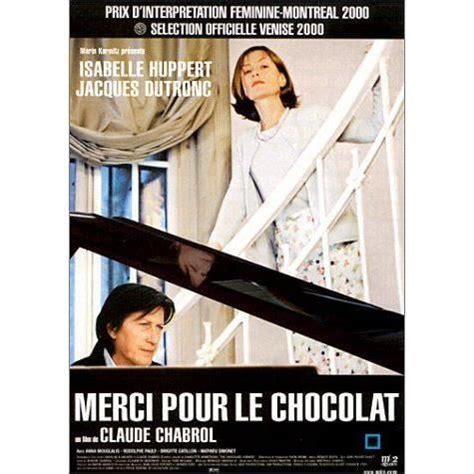 DVD Merci Pour Le Chocolat En Dvd Film Pas Cher Anna Mouglalis Brigitte