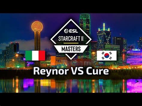 Reynor VS Cure ZvT ESL Masters Spring 2024 Dallas Winners Stage Polski