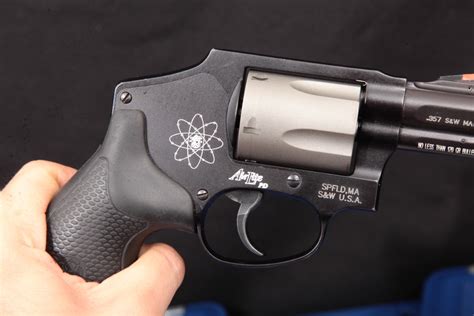 Smith Wesson S W Model 340pd Magnum Airlite Sc Centennial Black