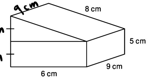 Solved This Object Is Composed Of A Right Triangular Prism On Top Of A