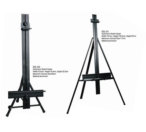 Bamboo Adjustable Artist Painting Easel Tripod Stand For Painting Oem