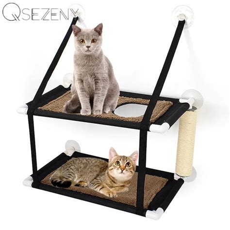 Cama Para Gato Con Ventana Hamaca Para Gato Cama De Tela Impermeable