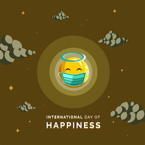 Premium Vector International Day Of Happiness Vector Illustration