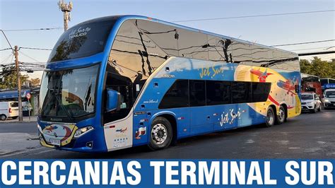 Movimiento De Buses En Cercan As De Terminal Sur Youtube