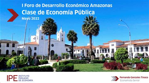 Er Foro De Desarrollo Econ Mico Regional Amazonas Ipe