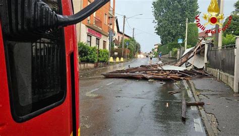 Maltempo Con Temporali E Grandine A Nord Dal Comasco Al Trentino Tetti