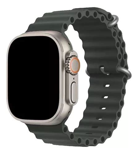 Correa Silicona Ocean Para Apple Watch Todas Las Medidas Color Verde