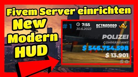 Fivem Server Einrichten 405 New Modernes Server Hud Einfügen