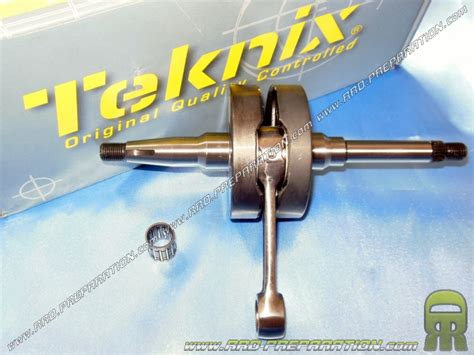 Crankshaft Connecting Rod Assembly Reinforced Teknix For Peugeot Fox