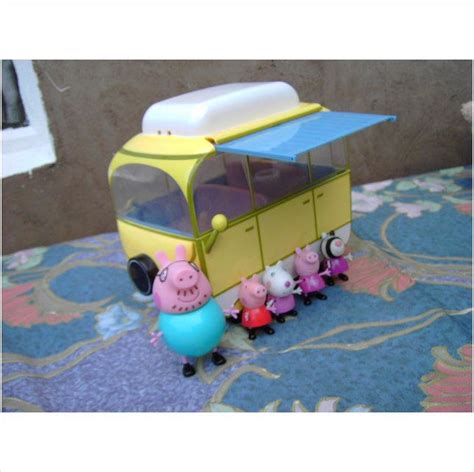 Peppa Pig Camper Van And Figures Peppa Pig Camper Van Disney Toys