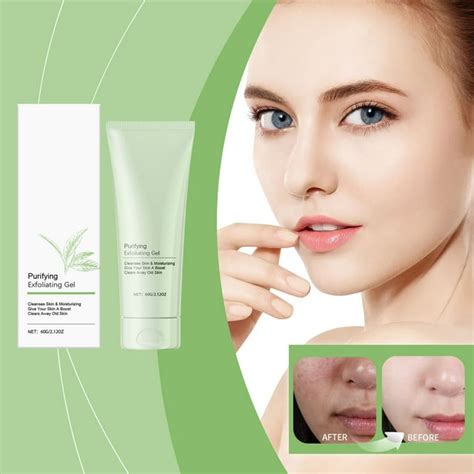 Purifying Exfoliating Gel Exfoliating Gel Exfoliating Scrub Exfoliation For Skin Care Facial