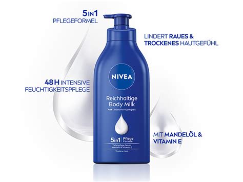 Nivea Reichhaltige Body Milk Ml F R H Feuchtigkeitspflege