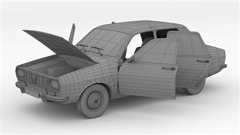 Dacia 1300 3d Model Turbosquid 1829243