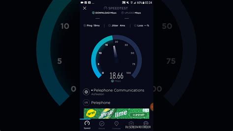 Pelephone 4G LTE Speedtest YouTube