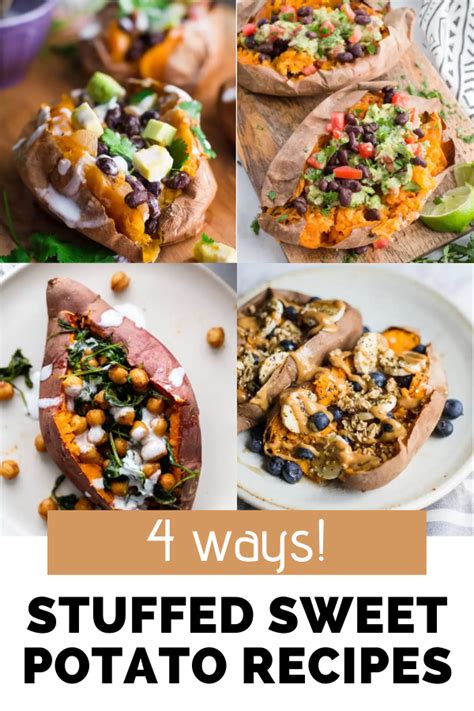 4 Stuffed Sweet Potato Recipes Food With Feeling