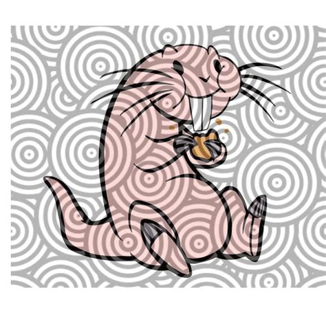 Rufus Svg Naked Mole Rat Kim Possible Rufus Rat Kim Etsy Australia